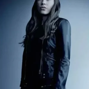 Agents of Shield Natalia Cordova Buckley Black Leather Jacket