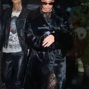 Anastasia Karanikolaou Black Coat