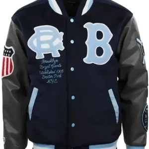 Brooklyn Royal Giants Black Wool Varsity Jacket