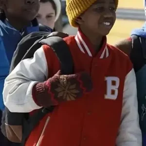 Che Tafari 8-Bit Christmas B Varsity Jacket