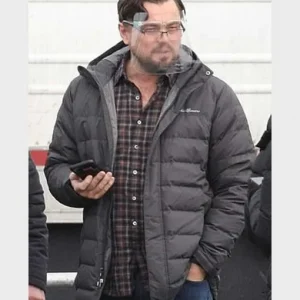 Don’t Look Up Randall Mindy Puffer Hoodie Jacket