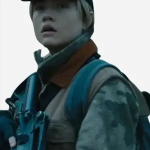 Elevation Maddie Hasson Brown Cotton Vest