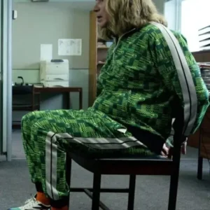 Eurovision Song Contest Lars Erickssong Green Track Suit