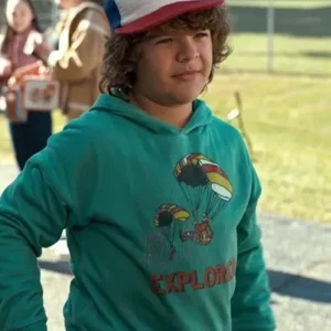 Explorer Stranger Things Sea Green Hoodie