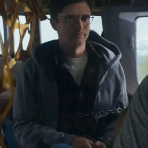 Flight Risk Topher Grace Grey Hoodie