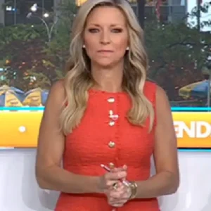 Fox and Friends 2025 Ainsley Earhardt Tweed Vest