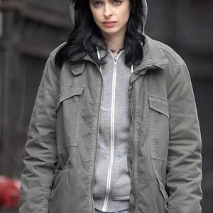 Krysten Ritter Jessica Jones Cotton Grey Jacket