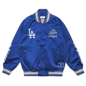 Los Angeles Dodgers Blue Letterman Varsity Jacket