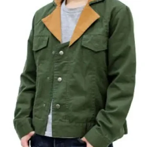 Tekkadan Unisex Denim Green Jacket