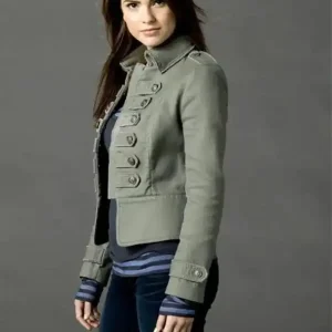 The Secret Circle 2023 Shelley Hennig Military Grey Jacket
