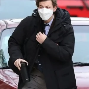 The Tender Bar Tye Sheridan Black Hooded Coat