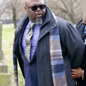 Tory O. Davis The Chi Black Wool Coat