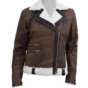 Virgin River Melinda Monroe Asymmetrical Biker Style Jacket
