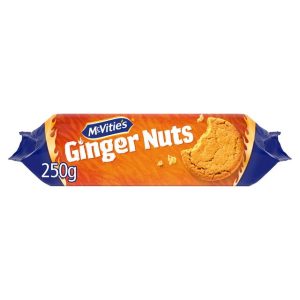 MC VITIES GINGER NUTS 250G