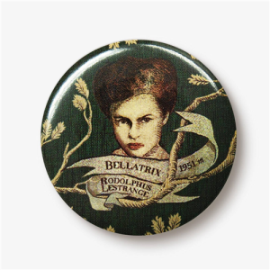 Bellatrix Lestrange Button Pin Badge