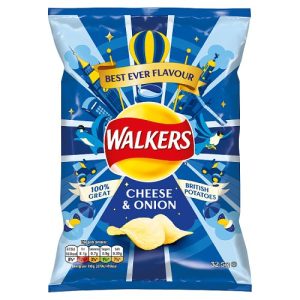 Walkers Cheese and Onion Crisps Best Before 16.05.2026