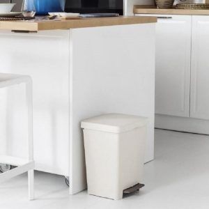 Pedal Dustbin Eco Beige