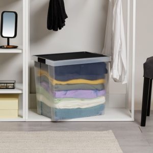 Storage Box 60Lt Black