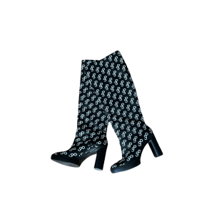 Monogram Leather Boots