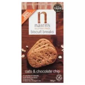 Nairns Gluten-free Biscuit Breaks Choc Chip (160g)