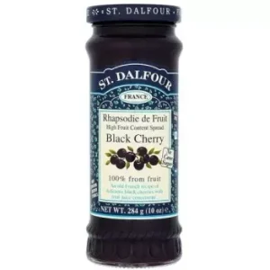 St. Dalfour Black Cherry Spread (No added sugar) (284g)