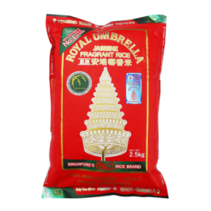 Royal Umbrella Thai Hom Mali Rice 2.5kg